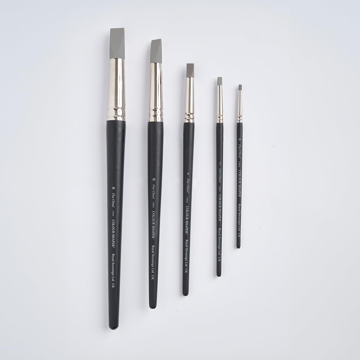 Colour Shaper Cup Chisel 16 Flat Painting Shaper Brush - Grey