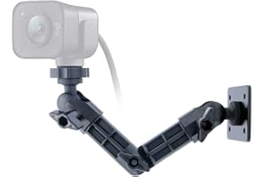 AceTaken StreamCam Wall Mount, Webcam mounting Bracket Compatible with Logitech StreamCam, Razer Kiyo Streaming Webcam,Securi