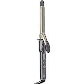 INFINITIPRO BY CONAIR Tourmaline 3/4-Inch Ceramic Curling Iron, ¾-inch barrel produces tight curls – for use on short to medium hair