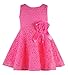 Rorychen Cute Baby Girls Sleeveless Lace Pleated Dress with Flower Party(0-24M)