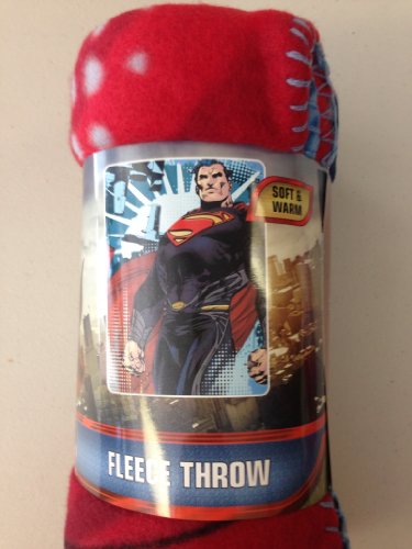 Fleece Throw - DC Comics - Superman - Man Of Steel 46"x60" Blanket