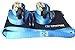 Tie Down Straps Ratchet Straps - Extreme 733lb Load Cap - 2200lb Break Strength. Davstrom Pro-Pack 2 x 15ft + Soft Loops + Bonus Tool Bag. Heavy Duty for Motorbike Kayak Camping Moving. Great Gift