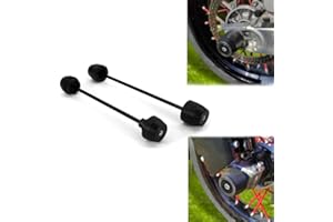 Xitomer Front and Rear Fork for DRZ400S DRZ400SM DRZ400SE 2000-2023 Wheel Protector Front and Rear Axle Slider Crash Pads Fra