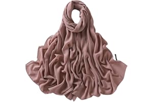 HURESON Premium Chiffon Hijab Head Scarf Shawl Wrap for Islamic Muslim Turban Hair Wraps Women Lightweight Scarves