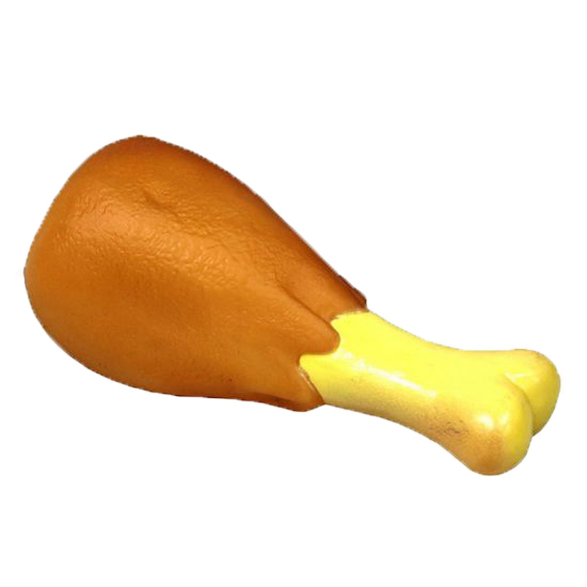 2pcs NEW Chicken Leg Drumstick Pet Dog Chew Squeaky Rubber Chewing Fun Toy chic drheidt.de