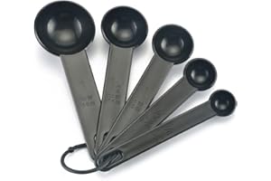 5 PCS/Set Kitchen Measuring Spoon Teaspoon Coffee Sugar Scoop Baking Cooking Tool Kitchen Measuring Tool With Scale 3 Colors 