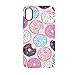 Speck Products 103137-6583 Presidio Inked Cell Phone Case For iPhone XS/iPhone X - DONUTWORRY PINK GLOSSY/HELIOTROPE PURPLE