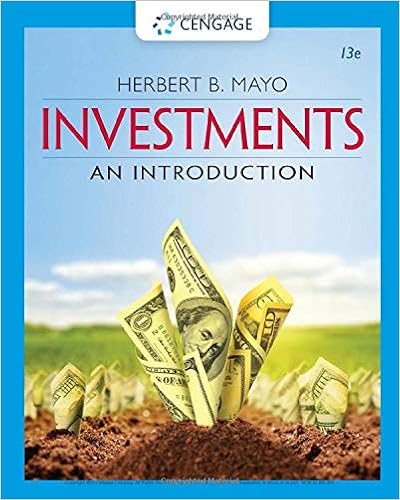 Investments An Introduction Mindtap Course List Mayo Herbert B 9780357127957 Books