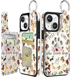 Lotadilo for iPhone 15 Plus Wallet Case with Card