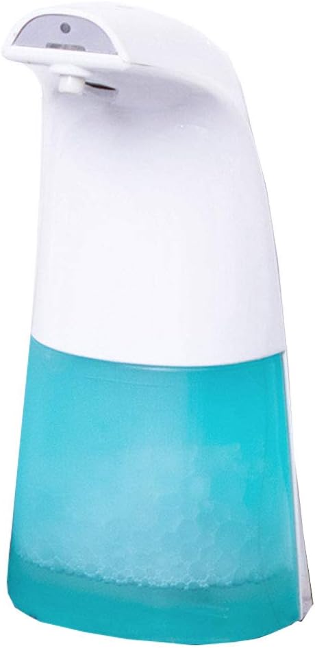 Woeau Automatic Soap Dispenser，250ml/8.5oz Touchless Smart Foaming Soap Dispenser, Infrared Motion Sensor Hand Free Soap Dispenser Battery Operated, Long Standby for Bathroom Kitchen Office