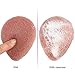 GT LIFE Konjac Sponge 100% Natural Facial Sponge with Activated Bamboo Charcoal for Deep Pore Cleansing (3 Packs)