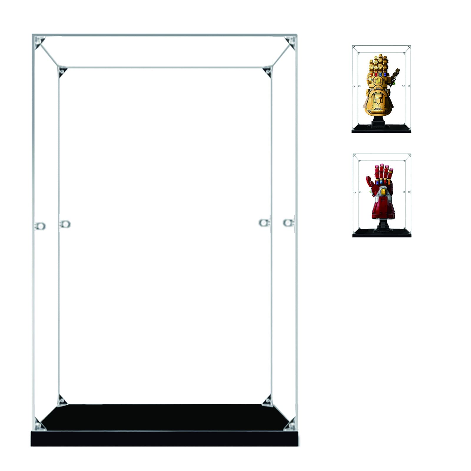 BOOVAX Display Case for Lego 76191 76223 - Acrylic