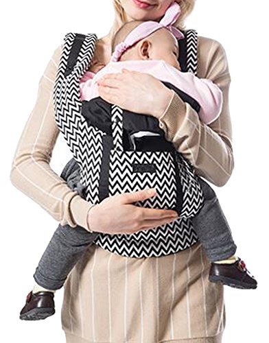Vlokup Baby Carrier for Newborn Infant Wrap Toddler Carrier Backpack
Black Chevron