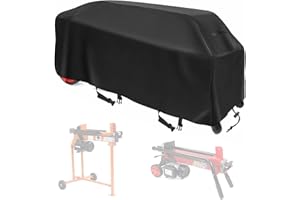 SELUGOVE Log Splitter Cover for 5-9 Ton Gas-Powered and Electric-Powered Horizontal Log Splitters. Waterproof Outdoor All-Weather - Thickened and Tear-Resistant, Dustproof, Rainproof and UV-Proof