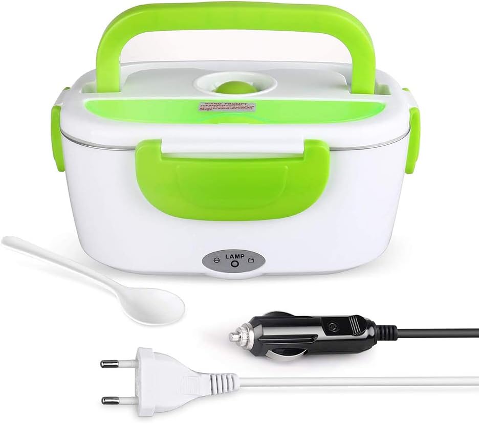 ZMXAN Portable Stainless Steel Electric Food Warmer (220V & 12V) for