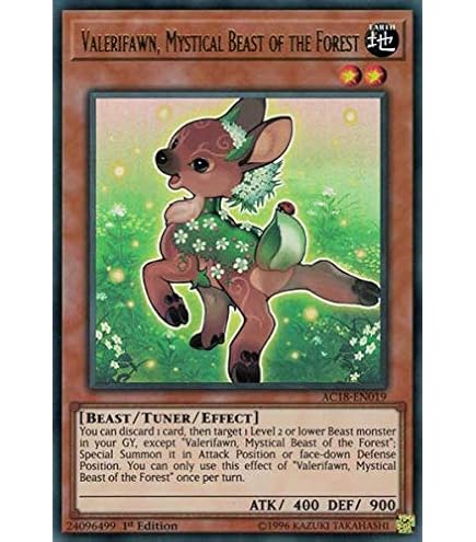 yugioh mystical beast of the forest deck Amazon.com: YU-GI-OH! - Kalantosa, Mystical Beast of The Forest  (LVAL-EN036) - Legacy of The Valiant - 1st Edition
