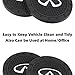 AOOOOP Car Interior Accessories for Infiniti Cup Holder Insert Coaster - Silicone Anti Slip Cup Mat for Infiniti Q50 Q70 Q70L Q60 QX30 QX50 QX60 QX80 (Set of 2, 2.75