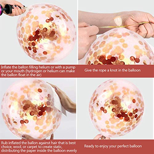 3 Balloons+Confetti+balloons+birthday+decorations