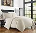 Zen Bamboo Ultra Soft 3-Piece Rayon Derived From Bamboo Duvet Cover Set - Hypoallergenic and Wrinkle Resistant - Full/Queen - Cream