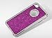 Pandamimi Deluxe Hot Pink Chrome Bling Crystal Rhinestone Hard Case Skin Cover for Apple iPhone 4 4S 4G With Front and Back Screen protector and Pink Stylus