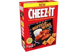 ＬＥＤ ＬＥＡＤＥＲ (2 Pack) Cheez-It Buffalo Wing Baked Snack Crackers, 12.4 oz - NEW Flavored!