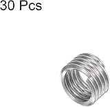 sourcing map 30pcs 3/8-16 UNC Wire Thread Inserts 9.5mm 1D 304 Stainless Steel view 3