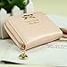 Fashion Women Lady Faux Leather Wallet Purse Card Holders Mini Handbag (Nude)