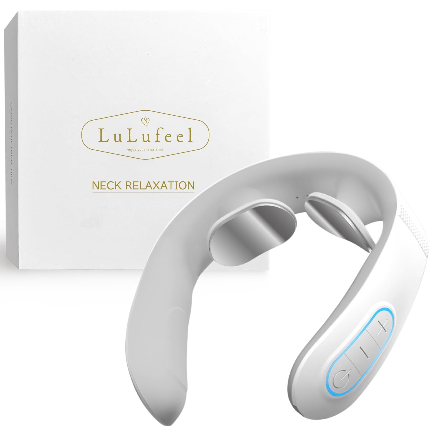 LuLufeel【プレゼントお探しの方へｘ温めと刺激で気持ちいい】ネックリラクゼーション ネックケア EMS 首 肩 プレゼント ギフト 誕生日 女性 母親 クリスマス 母の日商品画像