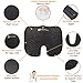 Orthopedic Lumbar Back Seat Cushion Set | Lumbar Support Pillow Backrest | Non-Slip Bottom | Breathable Mesh Cover, Relives Coccyx Sciatica, Tailbone Nerve Pain | Premium Comfort For Home, Office, Car