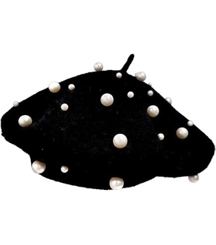 Halloween Red Devil Horn Tail Painter Hat Lolita Beret Cap