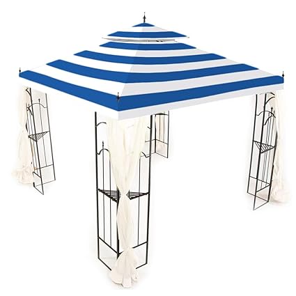 Garden Winds Replacement Canopy For Home Depots Arrow Gazebo Lcm449b Gazebos