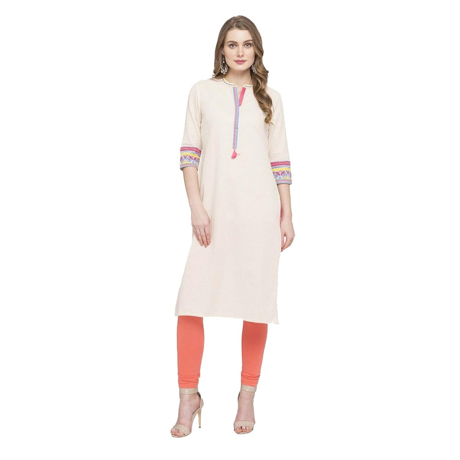 rangriti womens solid churidar pants