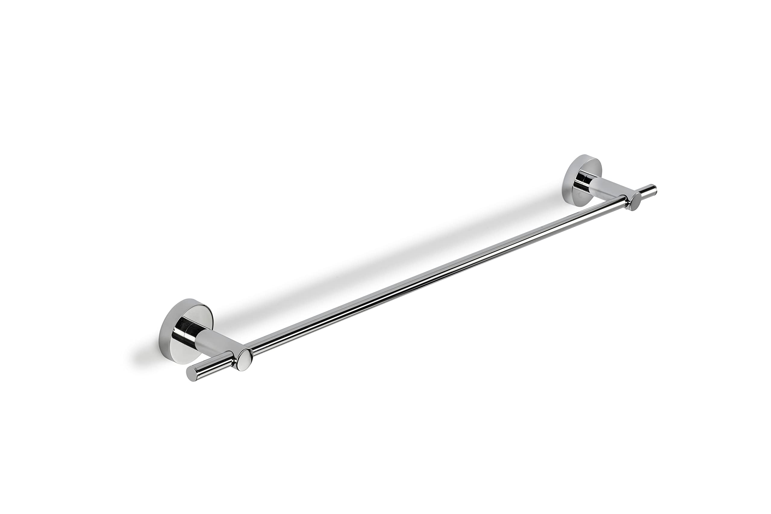 Croydex Flexi-Fix Romsey Towel Rail with Zinc Alloy Construction, Chrome, Silver — image 1