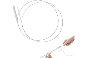 YFANITI Extra Long Pipe Cleaners,Straw Cleaner Brush Extra Long,Tube Cleaning Brush Suitable for Cleaning Feeding Tubes (2 Pcs)