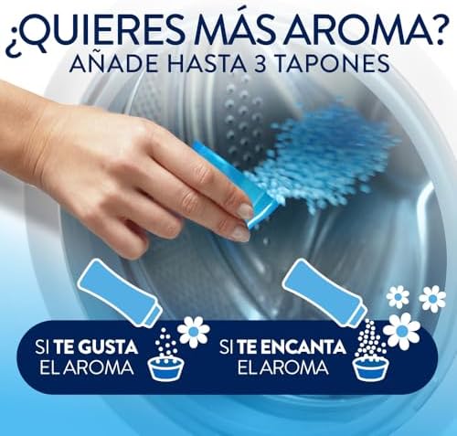 UNstoppables Perlas de Perfume para la Ropa, 41 Lavados (495g), Suavizante con Fragancia Frescor de Abril, Potenciador de Frescor
