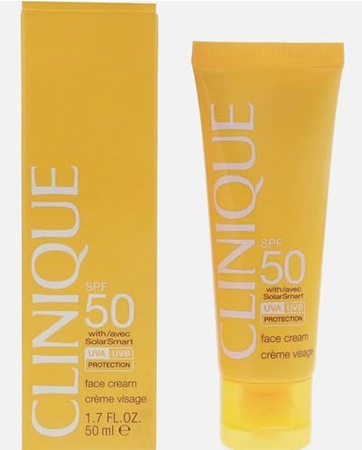 Clinique Face Cream SPF50 50ml Oil-Free SolarSmart Antioxidant Protection