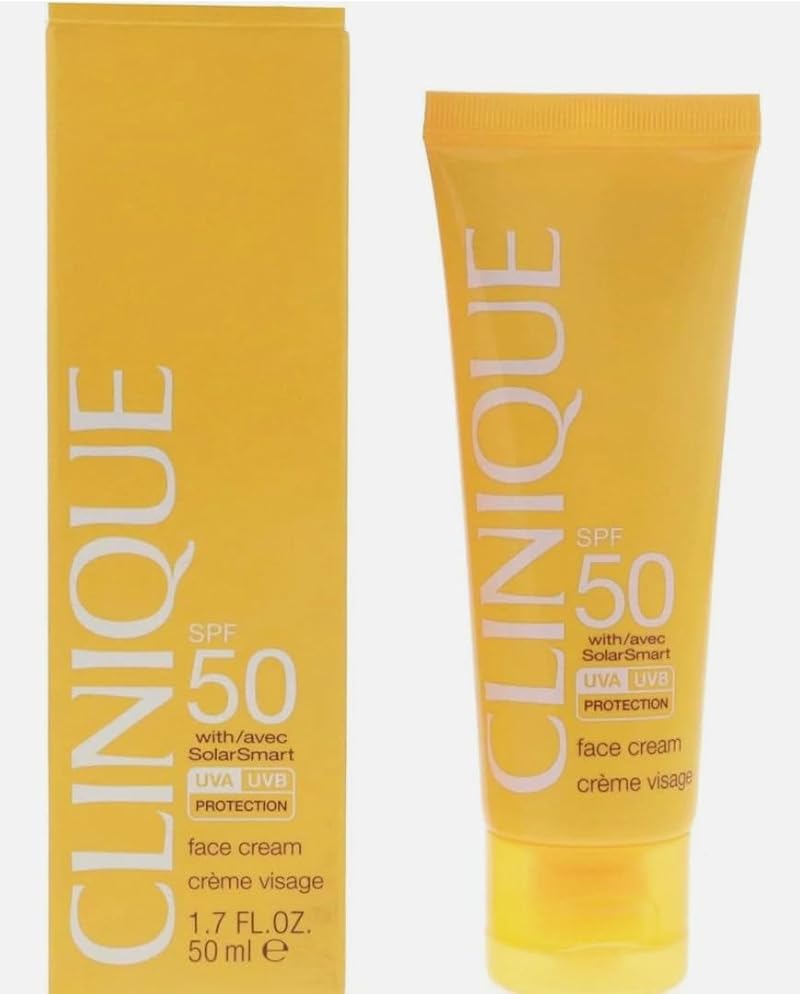 Clinique Face Cream SPF50 50ml Oil-Free SolarSmart Antioxidant Protection