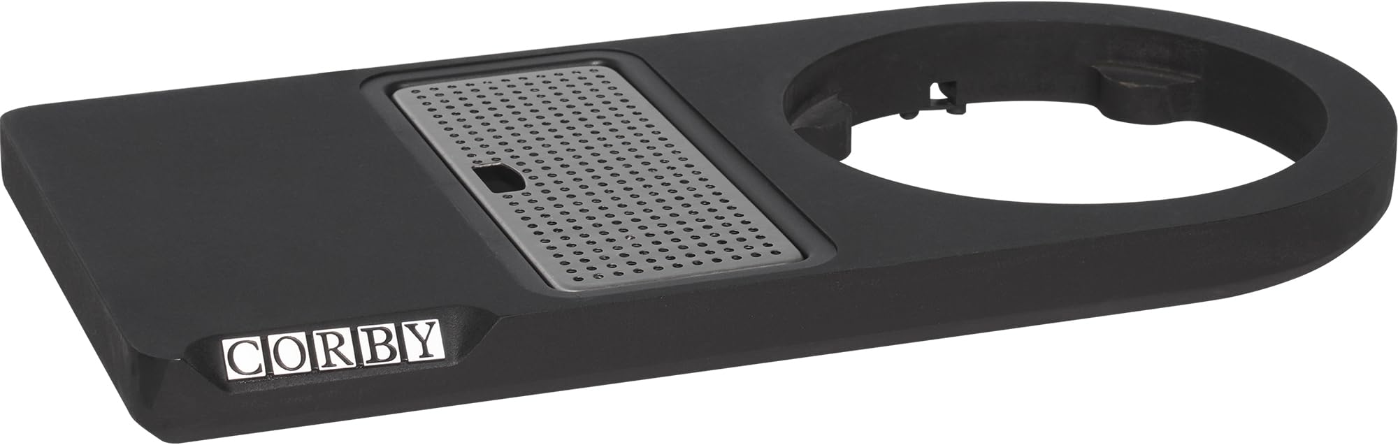 Corby Compact Welcome Tray (Lancaster / WT0022) in Black