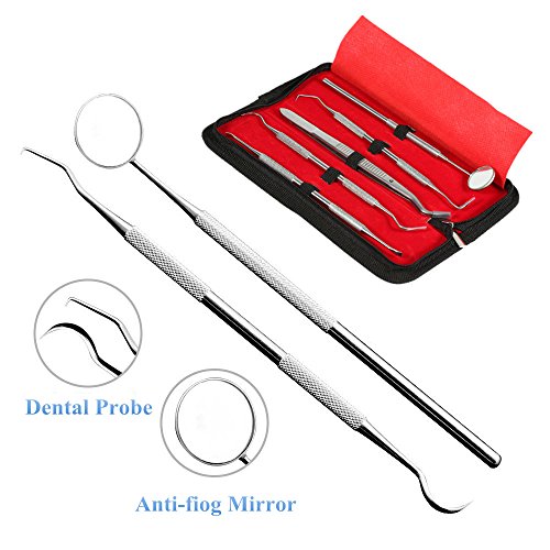 Dental Tools and Dental Pick Yuelong 5in1 Dental Explorer,Stainless