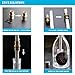 Tiki Torch Kit,Torch Wicks and Brass Wick Mount, Table Top Torch Lantern Kit 8 PCS(bottle not included)