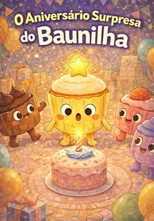 Livro O Aniversário Surpresa do Baunilha: Um conto fofo de amizade e surpresa (A Turma do Bolo Doce)