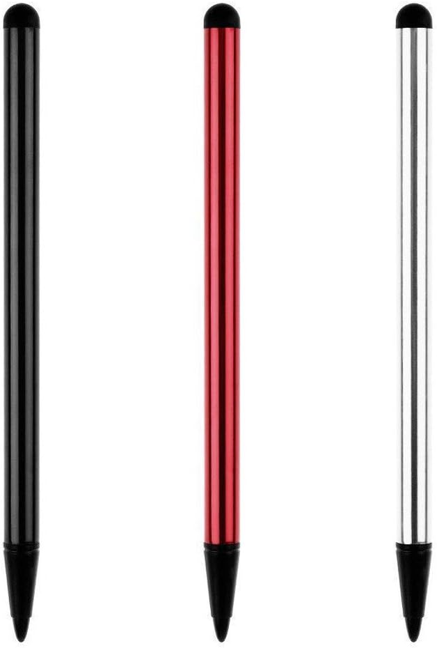 3PCS Stylus Pen For iPad, iPhone, Samsung, HTC, Kindle, Tablet, Universal 2 in 1 Capacitive Stylus Ballpoint Pen (3Pcs)