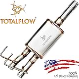 TOTALFLOW 314633 14 Inch Muffler 09-18 1500 Direct Fit Exhaust 2009-2018 Dodge Ram 1500-409 Stainless Steel