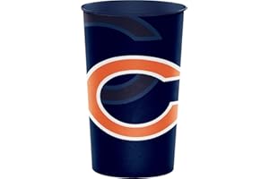 Trendware Chicago Bears Souvenir Cups, 8 Count