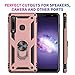 Case for Samsung Galaxy A9 2018 Case,Galaxy A9s Armor Case Hybrid Dual Layer 360 Degree Rotating Kickstand Phone Protective for Samsung Galaxy A9 Star pro(Pink)