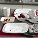 Corelle Square 32-Piece Dinnerware Set, Splendor, Service for 8