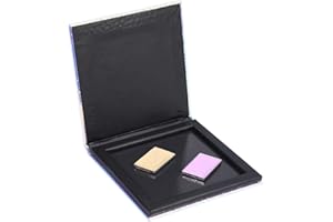BOQUITE Empty Eyeshadow Makeup Box, Magnetic Pallete For Eyeshadow, Magnetic Eyeshadow Palette, Newest Empty Magnetic Cosmetics Palette Grident Eyeshadow Powder DIY Makeup Storage Box
