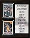 NBA Los Angeles Lakers Kobe Bryant Career Stat Plaque, 8