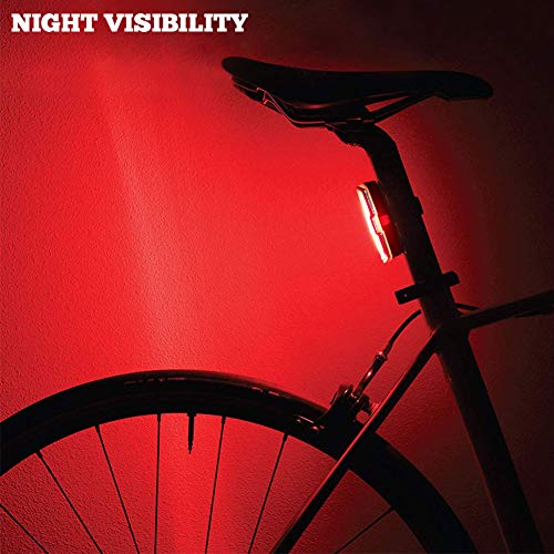 image for DON PEREGRINO B1 110 Lumens High Brightness Red Rear Bike Light, Power