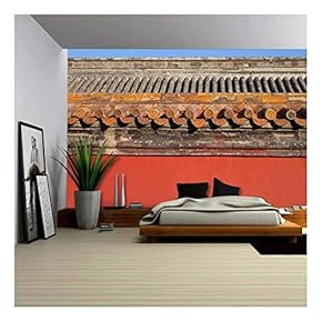 The Forbidden City in China - Removable Wall Mural | Self-Adhesive Large Wallpaper - 66x96 inches